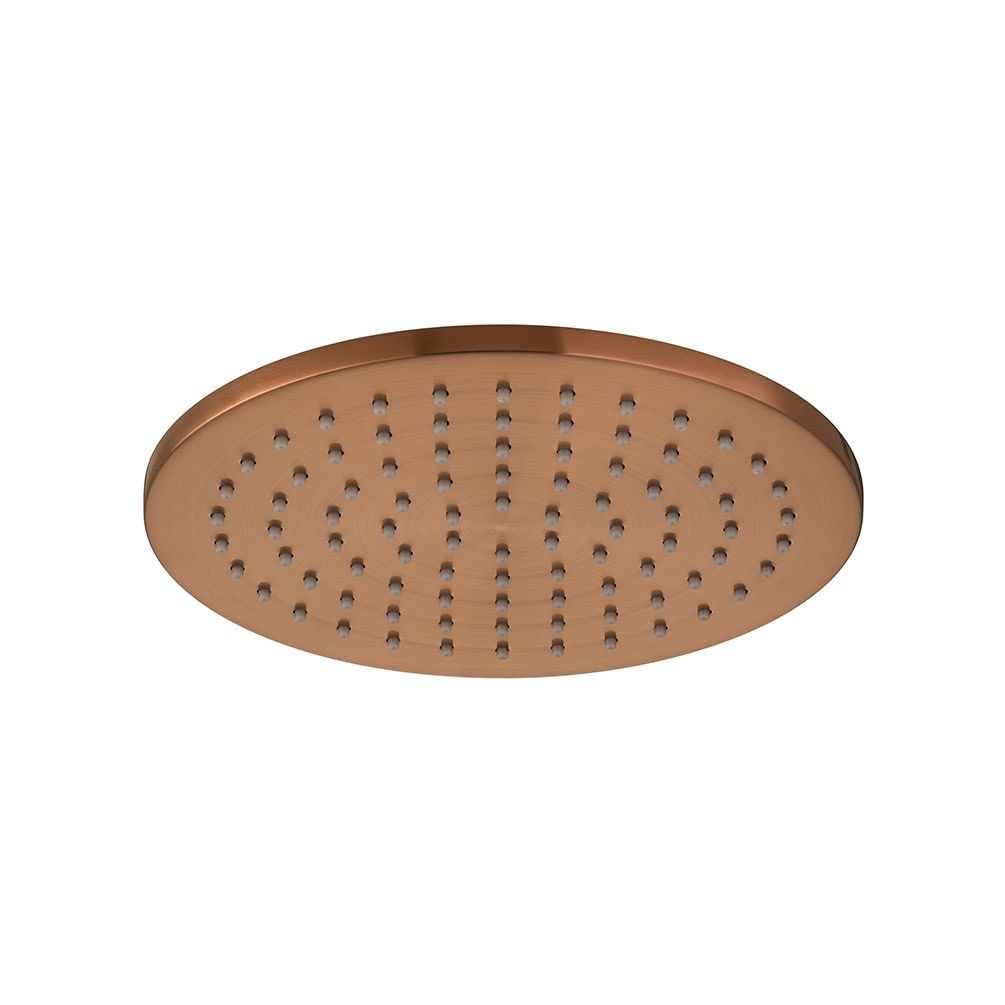 Bai 0941 Fixed Glass Shower Panel Bracket (Brushed Gold